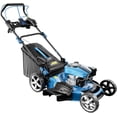 thumbnail image 1 of Professional Self-Propelled Gas Lawnmower, 21-Inch Cutting Deck, 201cc 4-Cycle Engine, 7 Levels Adjustable Cutting Height, 3-in-1 Functions (Bagging, Mulching and Side Discharge), 1 of 8