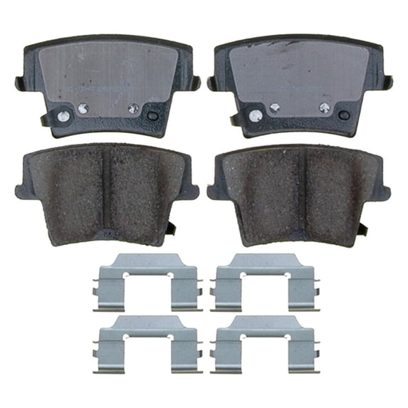 Professional Semi-Metallic Rear Disc Brake Pads for Buick Enclave 2008-2017 AcDelco 17D883MH