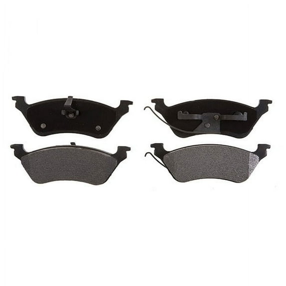 Professional Semi-Metallic Rear Disc Brake Pads for Chrysler Town and Country 2001-2007 AcDelco 17D858M