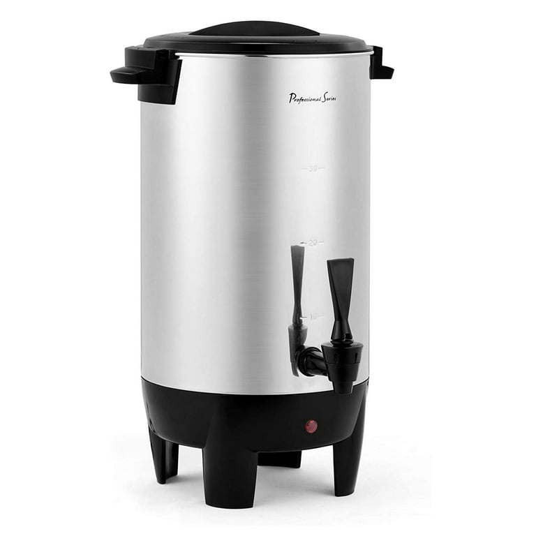 West Bend 30-Cup Stainless Steel Residential Coffee Urn in the Coffee Makers  department at
