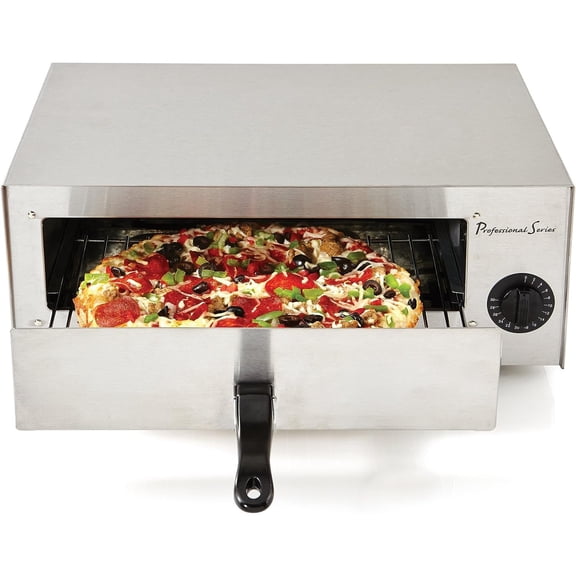 Professional Series PS75891 Pizza Oven Baker and Frozen Snack Oven, Stainless Steel