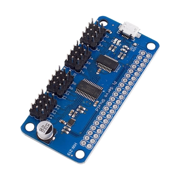 Professional Servo Controller With 16 Independents Outputs for Advanced Robotics Applications