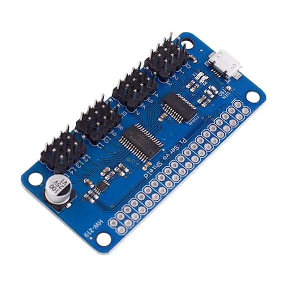 Professional Servo Controller With 16 Independents Outputs for Advanced Robotics Applications