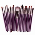 thumbnail image 1 of Professional Set of 20 Makeup Brushes, Pro-Worthy Makeup Brushes for A Flawless Full-Face Application, for Foundation Blush Concealer Eyeshadow, Black, 1 of 8