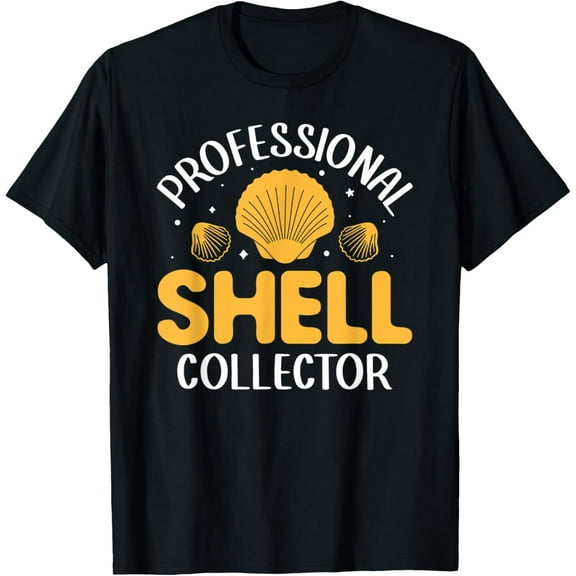 Professional Shell Collector Seashell Collecting T-Shirt