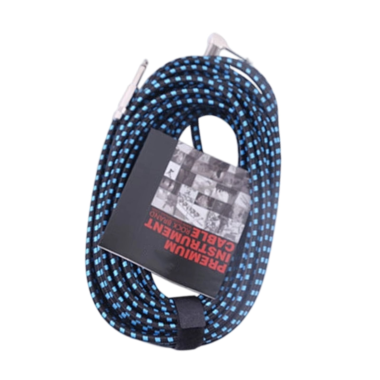 Professional Shieldeds Guitar Cable Right Angled Connectors OxygenFree Coppers Cores Noise Reductions Design