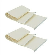 Professional Shoe Shine Cloth. Shoe Buffing Cloth. Natural Fabric. 2-Pack.