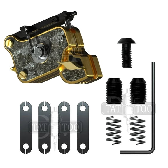 Professional Shrapnel Motor Tattoo Machine – TTOOGO V7-R Rotary Power Device with Adjustable Stroke & Eccentric Drive System for Tattoo Artists