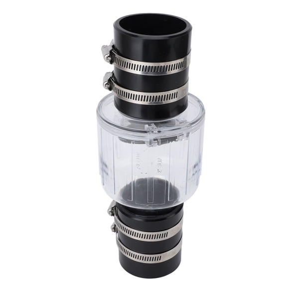 Professional Silent Sewage Sump Pump Check Valve 2 Inch Spring Loaded Flapper Quiet Check Valves for CV-150 / 10.4 x 3.9 inches (26.3 x 10 cm)