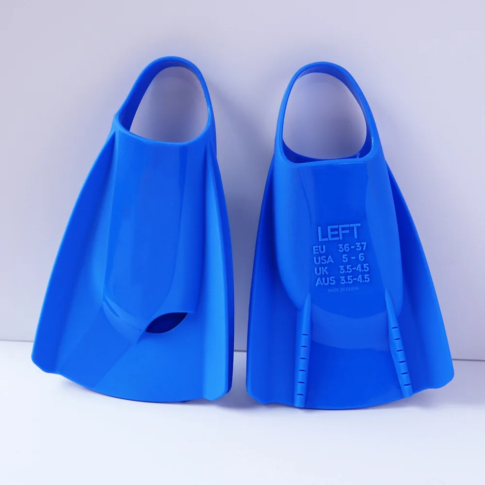 Professional Silicone Fins Swimming Diving Training Frog Shoes