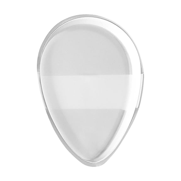 Professional Silicone Makeup Puff Transparent Puff Cosmetic Application Tool for Women Even Product Distribution