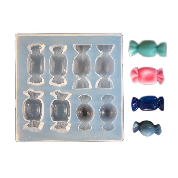 Professional Silicone Molds Clear Candy Molds Small Dessert Moulds Silicone Texture Baking Accessory Suitable for Candy