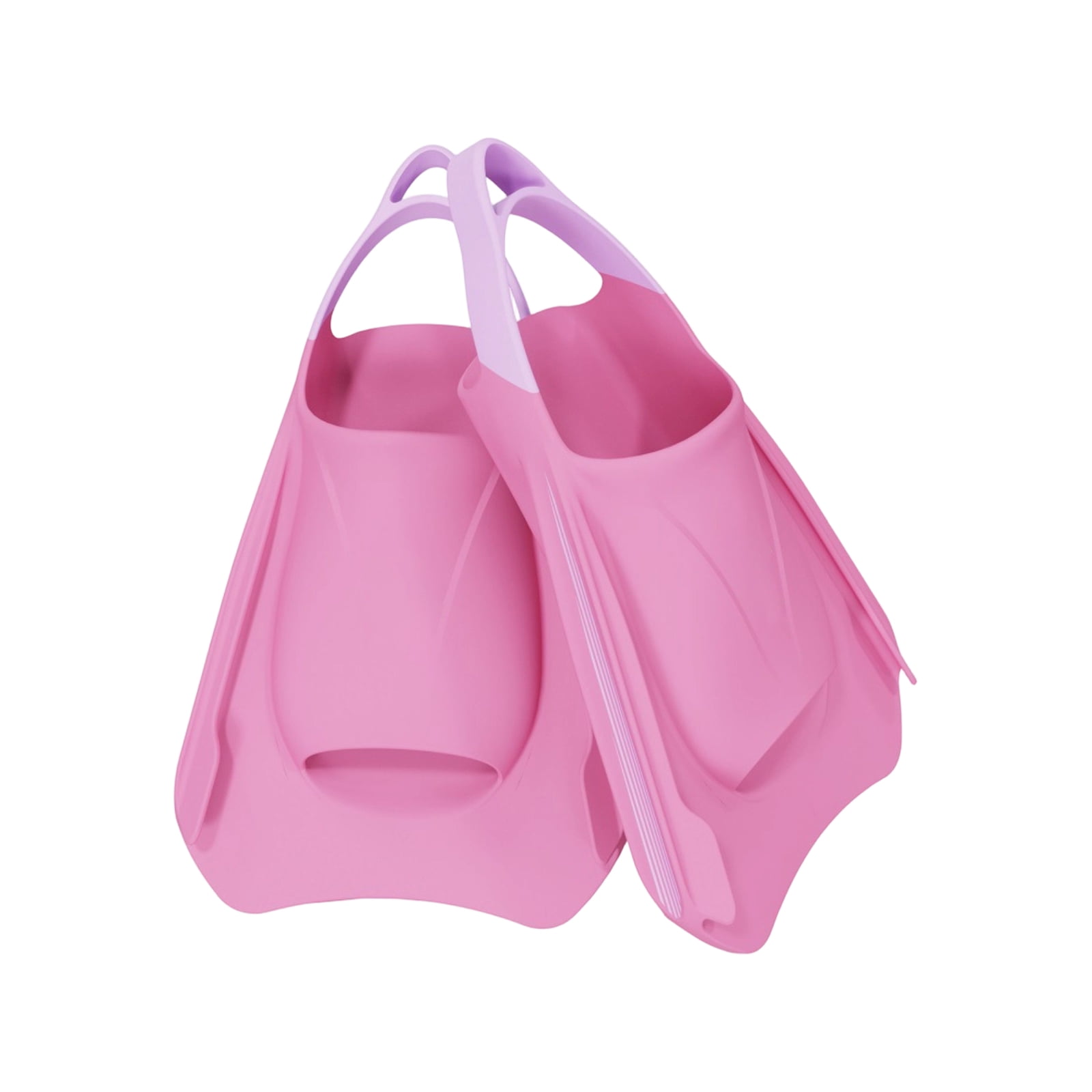 Professional Silicone Short Swim Fins Freestyle Training Flippers for Adults Men Women Snorkeling Diving Swimming Gear