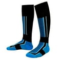 thumbnail image 1 of Professional Ski Thermal Socks - Thick Merino Wool for Extreme Cold Weather (Anti-Sweat & Warm) Under 5$, Hontri Socks Winter Men Women Outdoor Sports Snowboard , Blue, One Size, 1 of 2