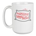 thumbnail image 1 of Professional Sleepyhead Pillow, Sleep or Nap Lover Coffee & Tea Mug (15oz), 1 of 3
