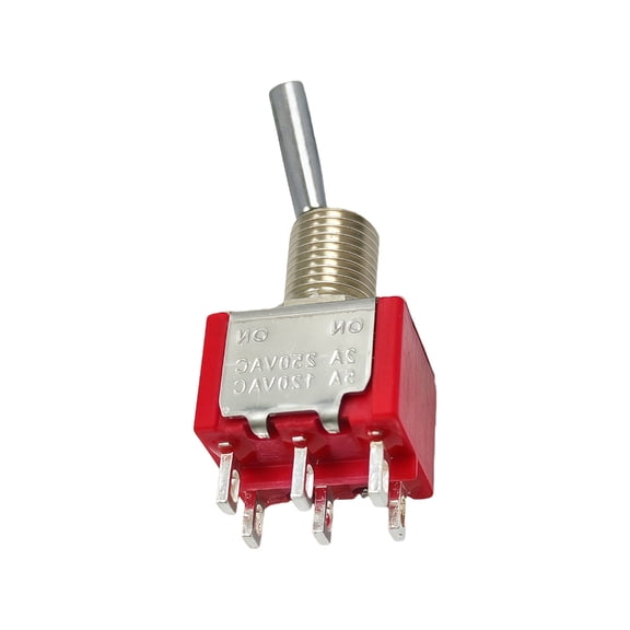 Professional Small Toggle Switches 2 Position 6 Pin Guitar Pickup Quick Tone Switching