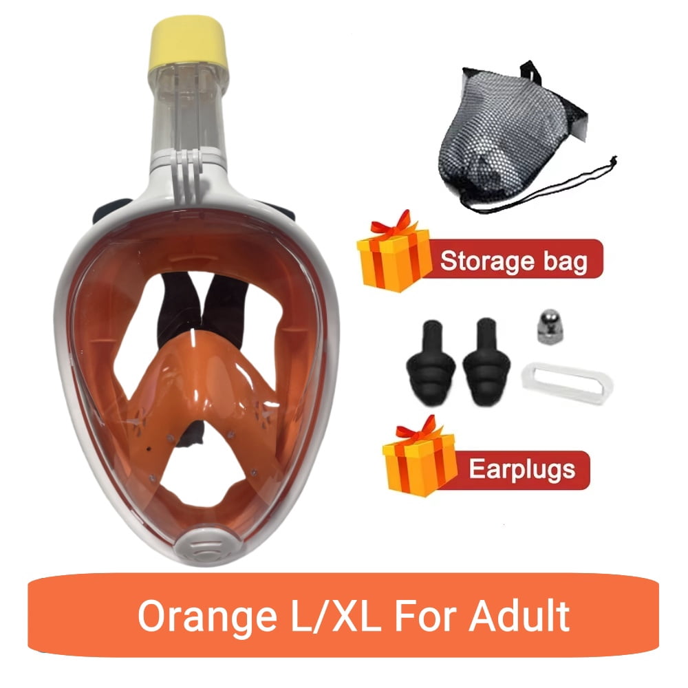 Professional Snorkeling Diving Mask Underwater Scuba Full Face Snorkel ...