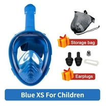 Professional Snorkeling Diving Mask Underwater Scuba Full Face Snorkel Mask Anti Fog Goggles for Kids Adult Swimming Equipment