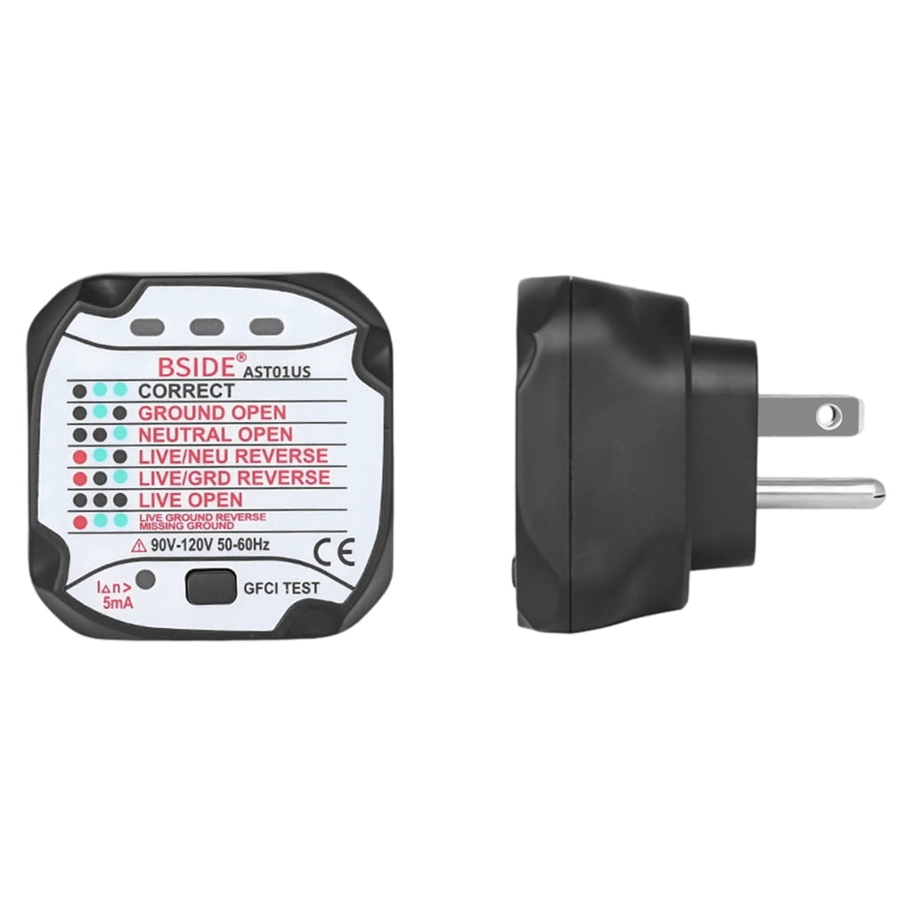 Professional Socket Tester Analyzers For Electrical Outlet Safety with ...