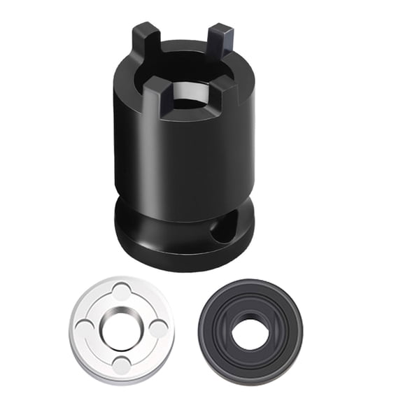 Professional Socket Wrench for Angles Grinder Applications 4 Pronged Spanner for Quick Flange Nut Removal