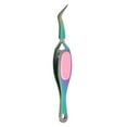 thumbnail image 1 of Professional Soft Grip Precision Tweezers Pointed Tip Tweezers for Crafts Crossing Lock Tweezers Jewelry Repair Tool, 1 of 8