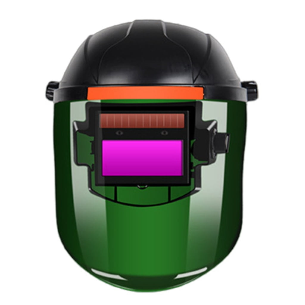 Professional Solar Auto Darkening Welding Face Shield Heat Resistant Helmets with Clear Seeings Heat Resistant Helmets