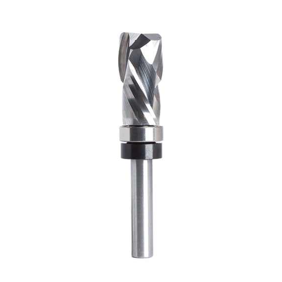 Professional Spiral Router Bit Up & Down- Compression Bit Solid Carbide Bit for Woodworking Carving Engraving Compact-