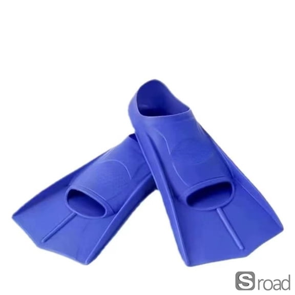 Professional Split Toe Swimming Fins, Adjustable Diving Flippers For Adults & Kids, Lightweight Swim Frog Shoes For Snorkeling & Training,30-32-XXS,blueB