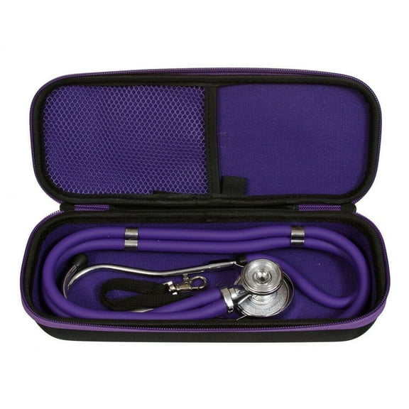 Professional Sprague Double Dual Head Rappaport Stethoscope W / Case Adult Child