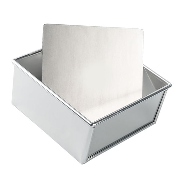 Professional Square Cake Making Molds Practical Square Cake Rings for Baking and Pastry Mould with Easy Removal Base