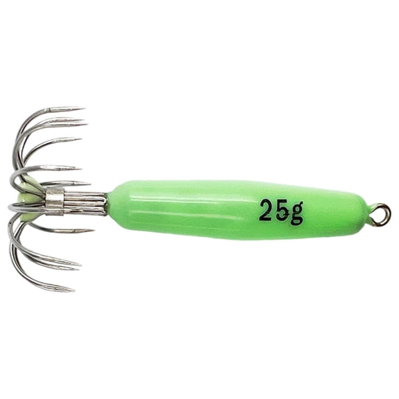 Professional Squid Jig Hook 12 Needle Fishing Lure High Strength Metal Rings