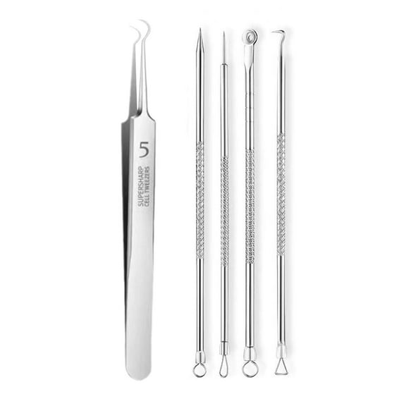 Professional Stainless Steel Acne Removal Tool Set For Blackheads And Pimples