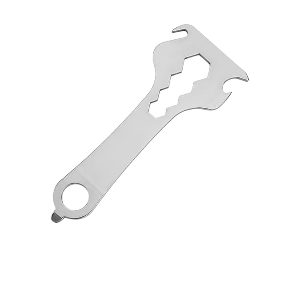 Professional Stainless Steel Camping Bottle Opener Multitool With Ergonomic Handle Design For Backpacking And Traveling