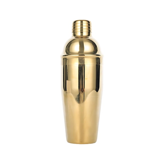 Professional Stainless Steel Cocktail Shaker Ergonomic Grip Drink Mixer With Large Capacity Practical Bartending Tool
