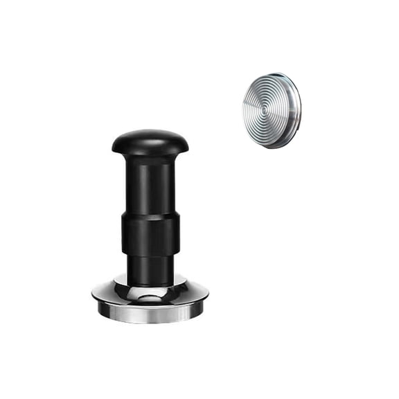 Professional Stainless Steel Coffee Tamper Duals Spring Ergonomic Handle Espresso Press for Home or Cafes Settings