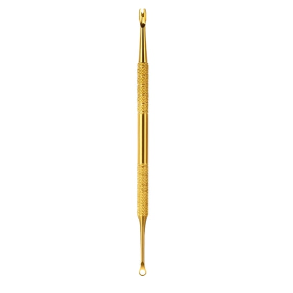 Professional Stainless Steel Cuticle Remover Cuticle Pusher Manicure and Pedicure Tool Circles Shaped Nails Cleaner