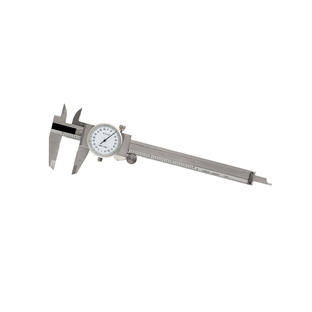 Professional Stainless Steel Dials Caliper 8Inch Clear Scale Vernier Caliper Industrial Measurement Instrument