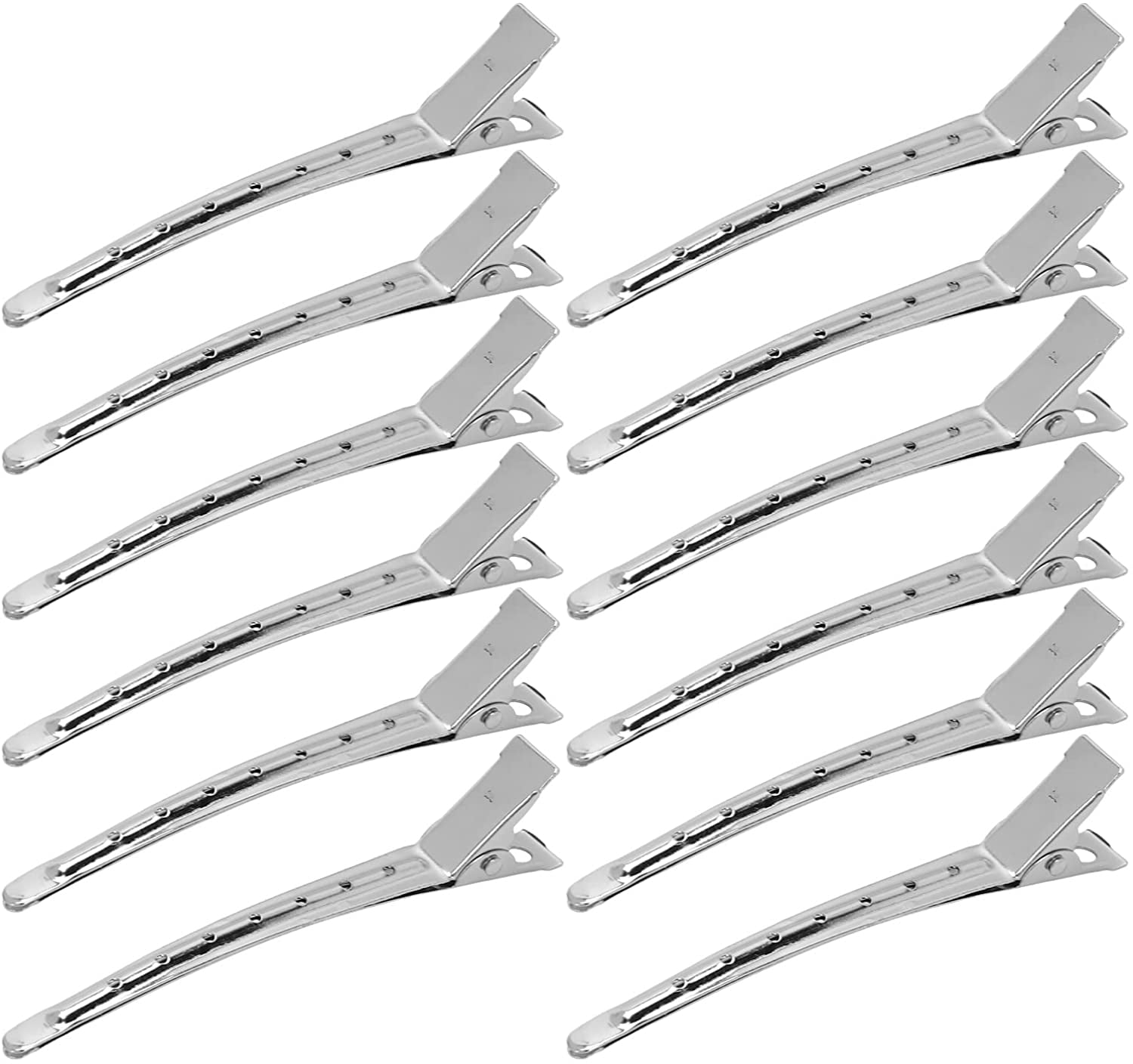 Professional Stainless Steel Duckbill Clips Perfect for Salon and Home Hair Styling