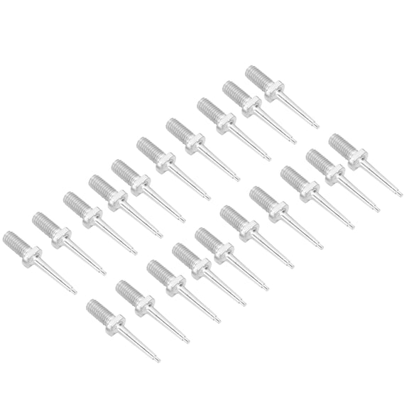 Professional Stainless Steel Ear Tag Mounting Pliers Free Spare Pins for Pigs, Cattle and Sheep - Durable Livestock Identification Ear Tag Pins (20 Count / 20 Pcs)