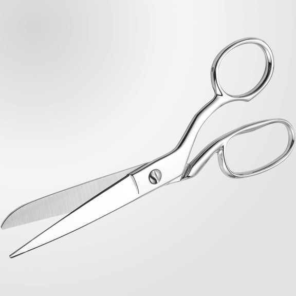 Professional Stainless Steel Fabric Scissors, Heavy Duty Multi-Purpose Tailor Sewing Scissors for Fabric Cutting, Leather, Craft, Sharp Precision Shears Blades, Ergonomic Comfort Grip