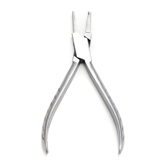 Professional Stainless Steel Flat Nylon Jaw Pliers for Glasses Frame Repairing Jewelry Making Plier Artwork Tools