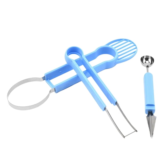 Professional Stainless Steel Fruit Baller and Coring Utensils Fruits Sculpting Tool Watermelon Cutter Kitchen Essential