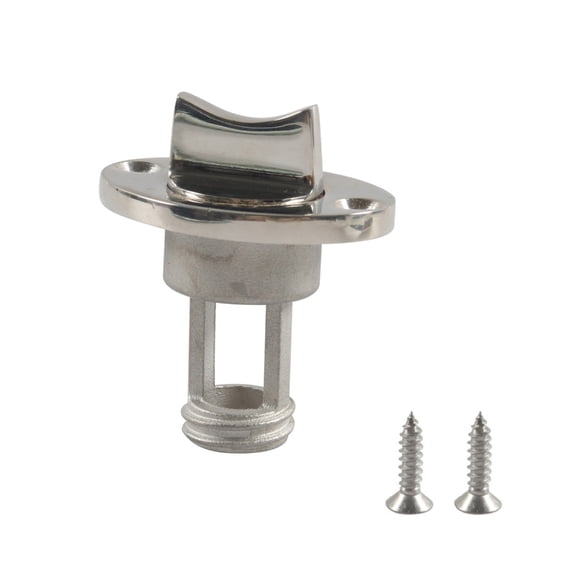 Professional Stainless Steel Garboard Drain Plugs Heavy Duty Marine Plugs Watercrafts Replacement Part for Boats