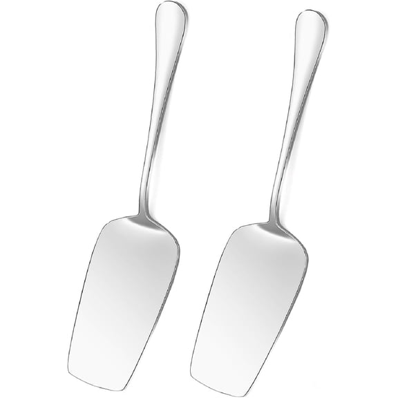 Professional Stainless Steel Lasagna Server, 11.5 inch Multi-Uses Spatula Cake Server, Pie Server Spatula, Cake & Pancakes Cutter Serving Spatulas, Ergonomic Handle, Mirror Polish & Dishwasher Safe
