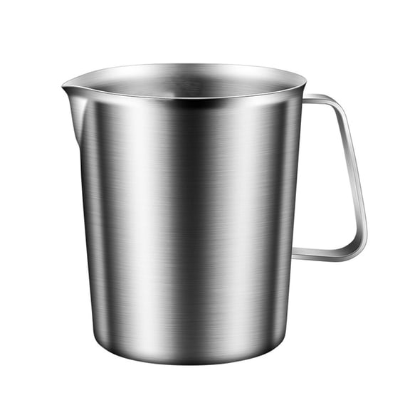 Professional Stainless Steel Measuring Cup with Handle Corrosions Resistant Graduated Beaker For Cafes And Bakeries