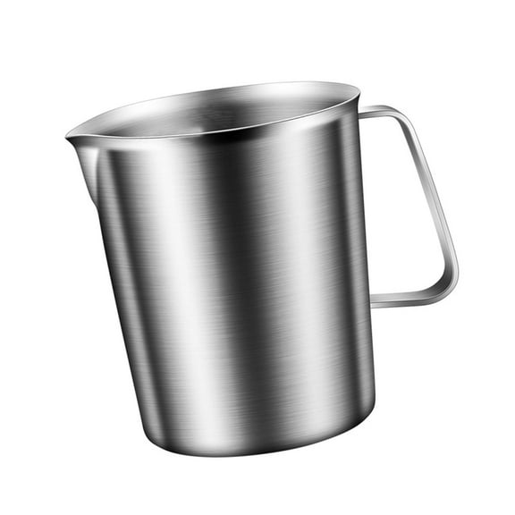 Professional Stainless Steel Measuring Cup with Handle Corrosions Resistant Graduated Beaker For Cafes And Bakeries