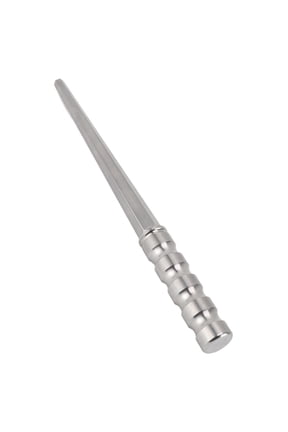 Professional Stainless Steel Ring Sizer Mandrel, 12.6 inches / 32 cm Hexagonal Solid Ring Forming and Jewelry Making Tool with Dual Sizing Measurement System