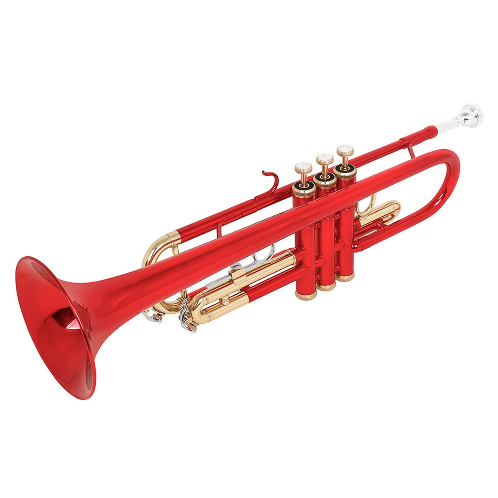 Professional Standard Trumpet Horn Beginner Trumpet Musical Instruments with Storage Case for School
