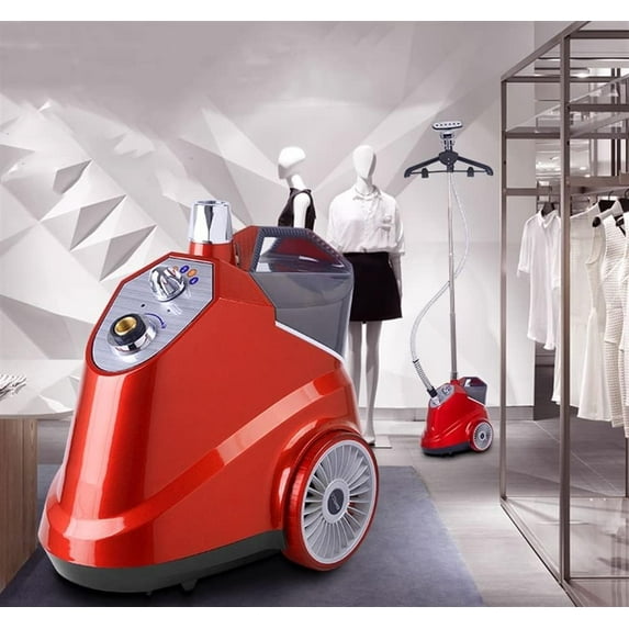 Professional Steamer for Clothes, 1500W Powerful Garment Steamer, Full Size Steamer, 35s Fast Heat-up with 3 Steam Levels, Perfect for Household