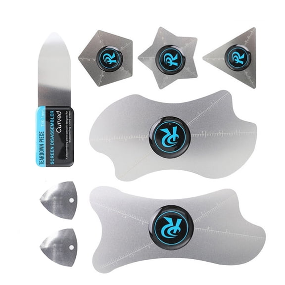 Professional Steel Curved Spudger Pry Blade Repair Opening Tool Tablet Screen Opening Tool